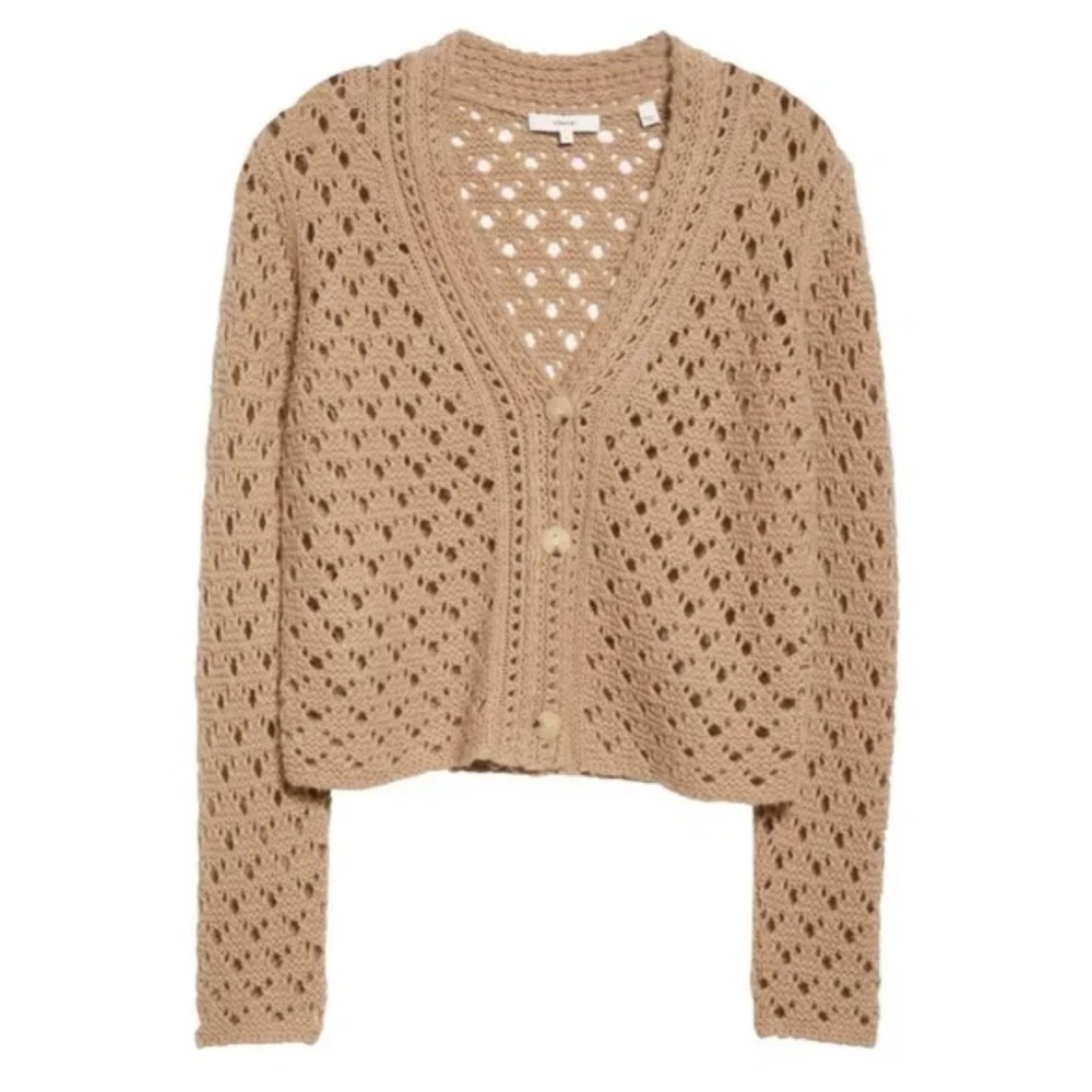 Vince Crochet Cashmere Sweater